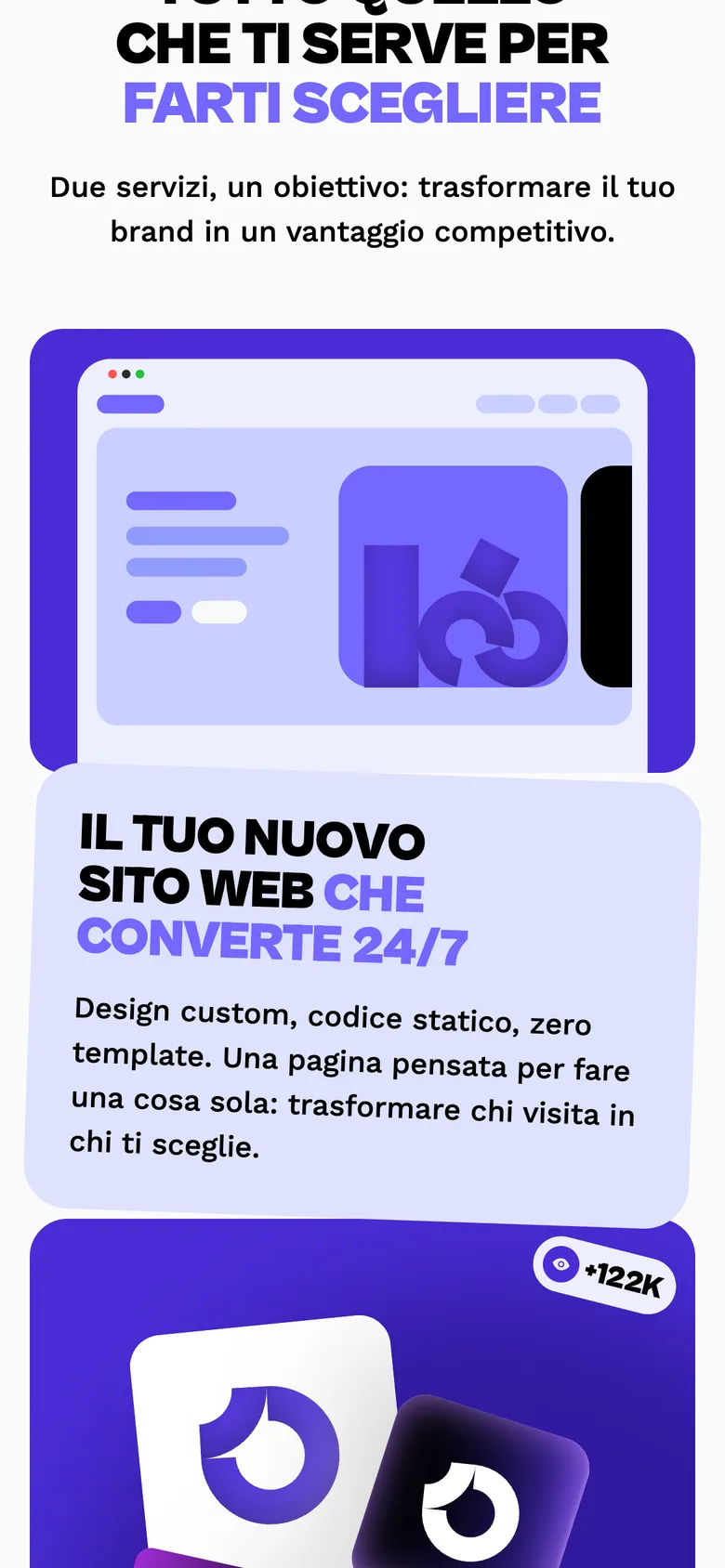 Audace Agency services on mobile